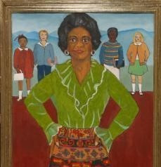 Painting of Grace Tinsley
